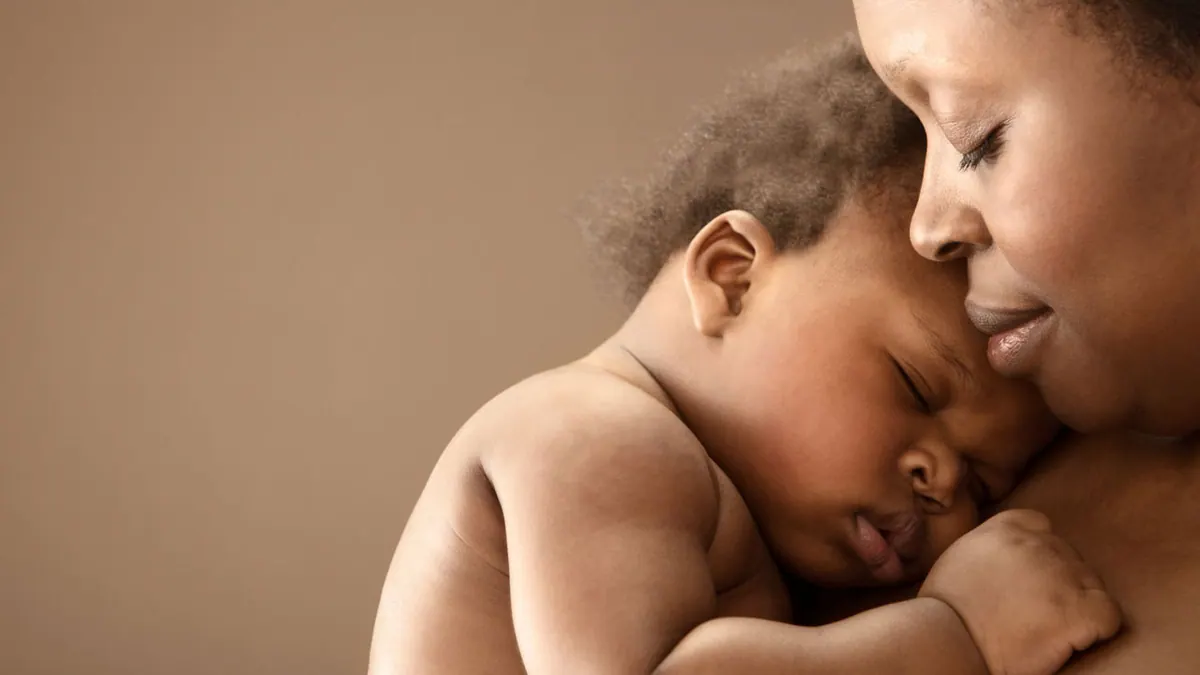 Une mère et son enfant