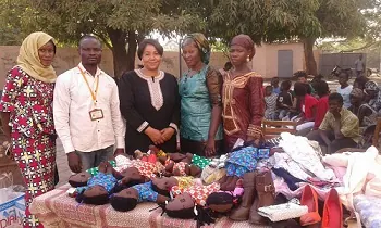 Visite à l'orphelinat de Kalaban Coro